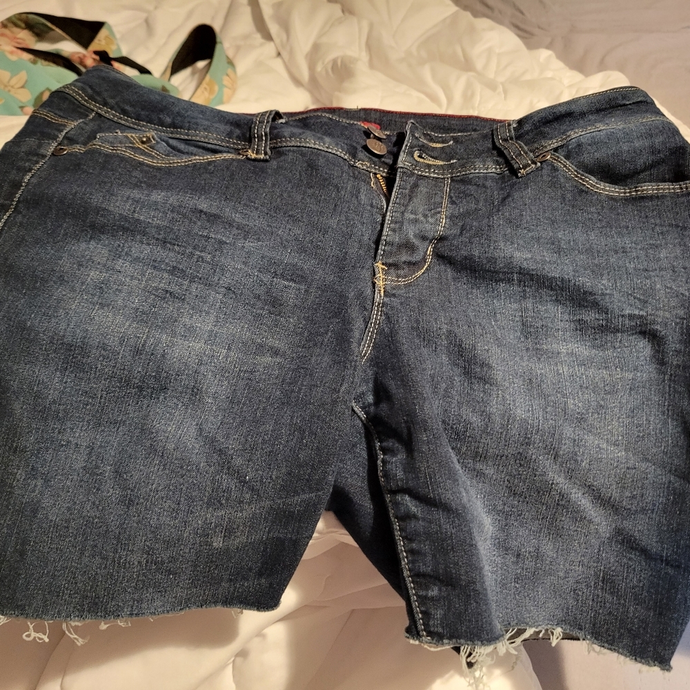 Royalty brand dark Jean shorts